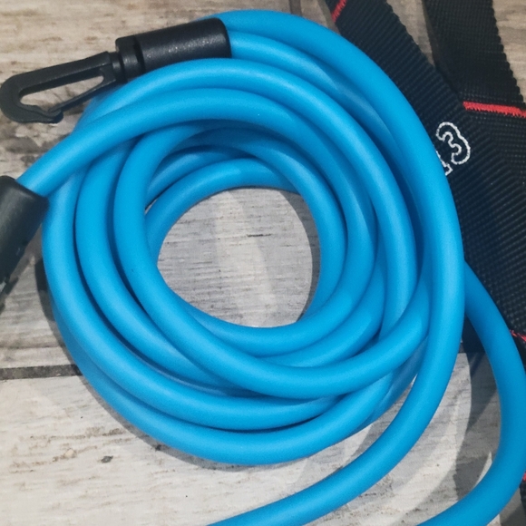 Go Fit Power Tubes 50 & 70 Lbs Ankle Strap Power Handles Snare Strap Bundle - Picture 12 of 16